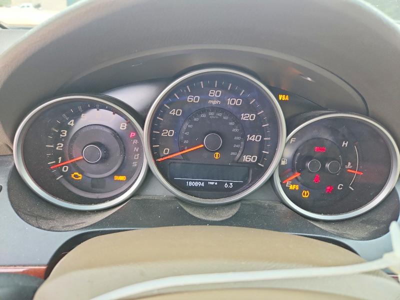 Photo 9 from auction – 2009 ACURA RL with VIN JH4KB26679C002252