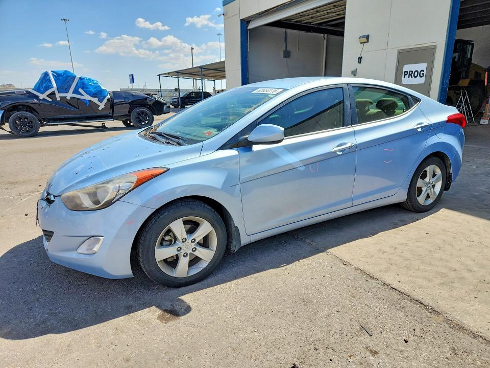 HYUNDAI ELANTRA 2013 with VIN KMHDH4AE6DU537834 - Photo from auction