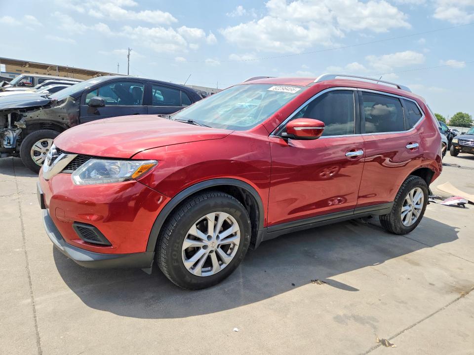 NISSAN ROGUE 2015 con VIN KNMAT2MT1FP563649 - Foto de la subasta