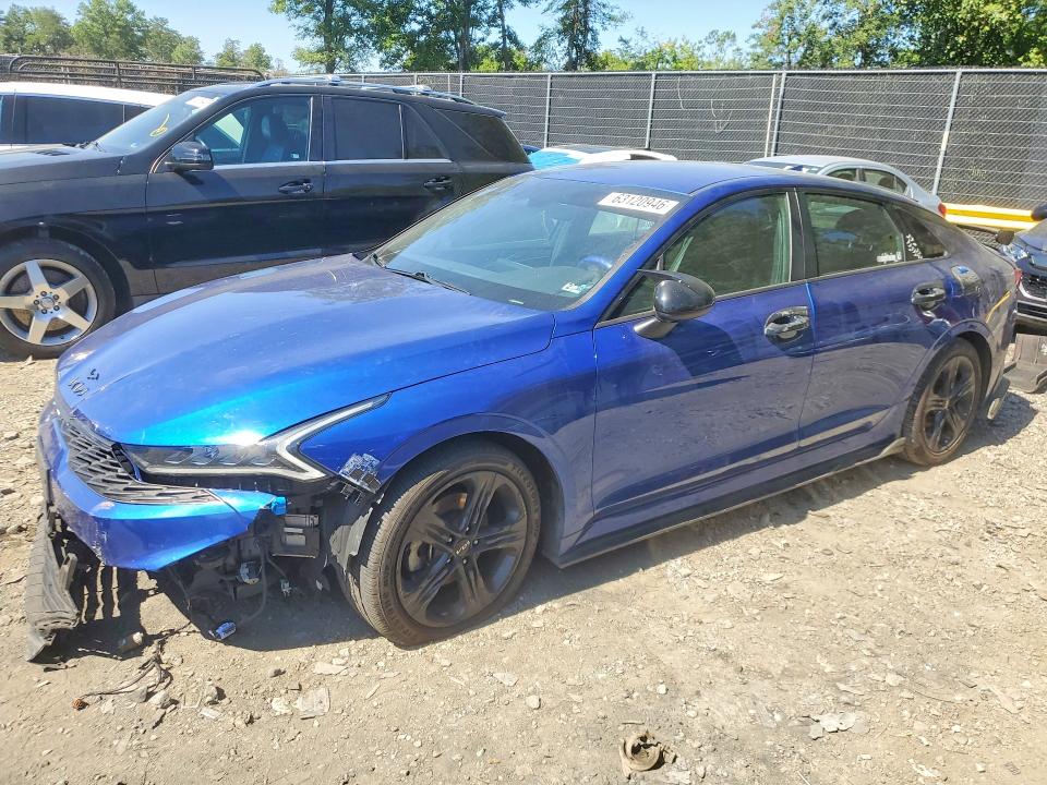 KIA K5 2022 with VIN 5XXG64J2XNG142379 - Photo from auction