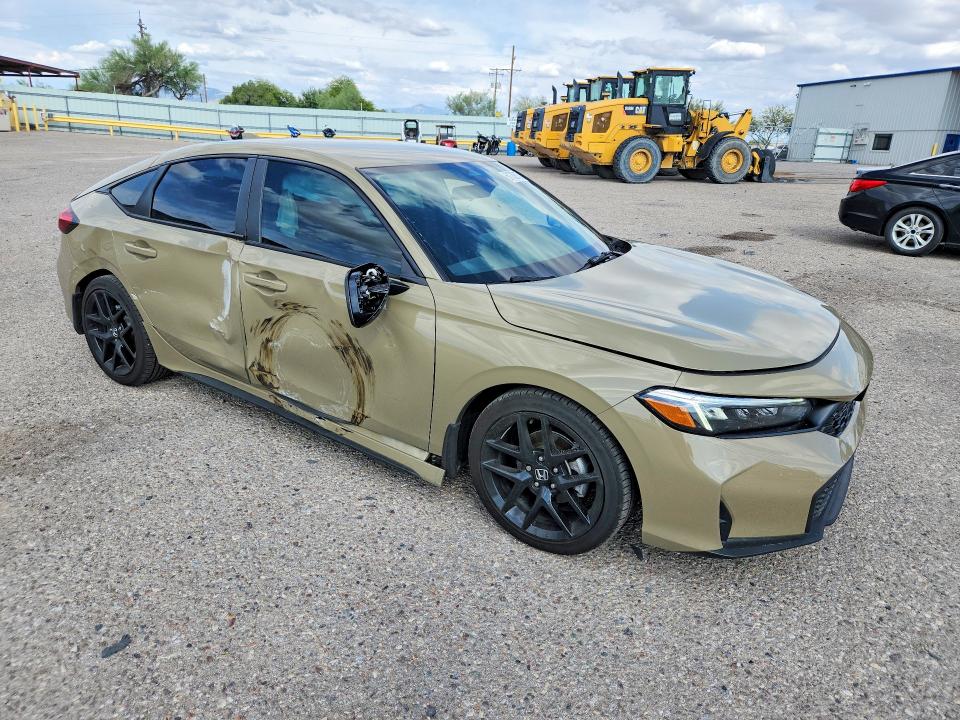 Photo 4 from auction – 2025 HONDA CIVIC with VIN 19XFL2H84SE024755