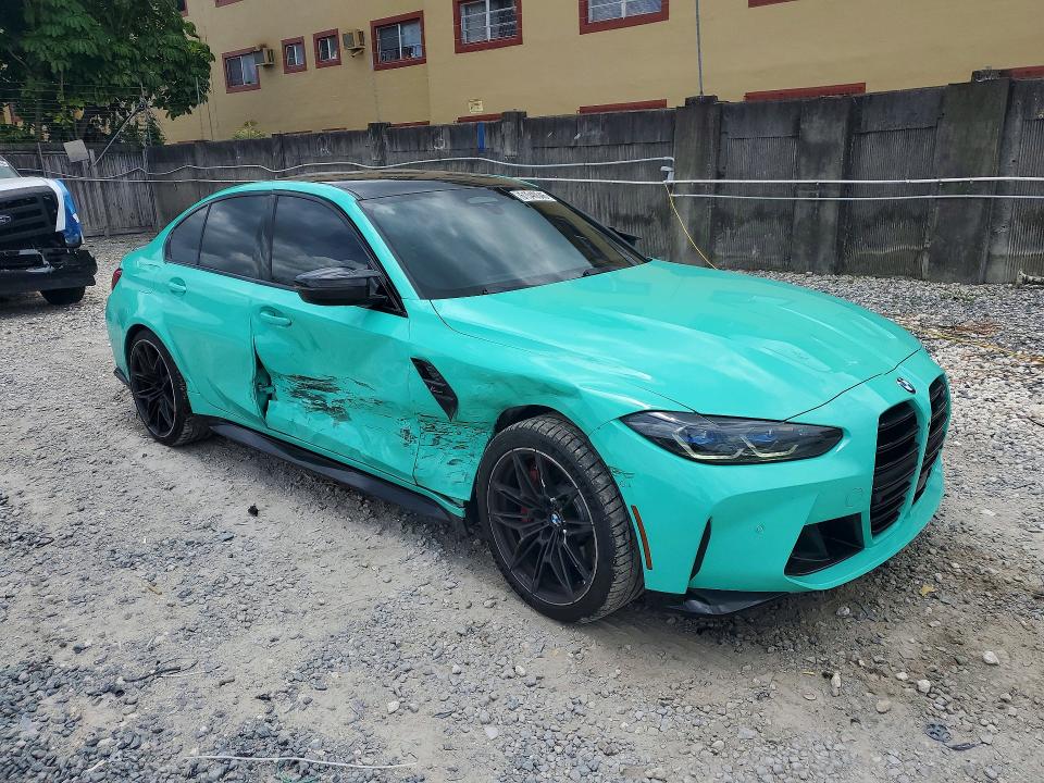 Photo 4 from auction – 2022 BMW M3 with VIN WBS33AY05NFM50643