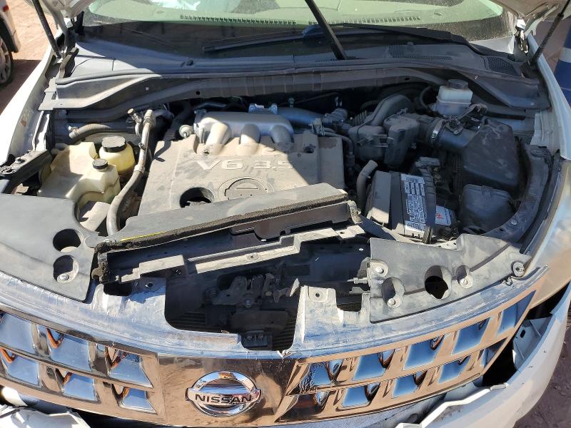 Photo 12 from auction – 2007 NISSAN MURANO with VIN JN8AZ08T27W522763