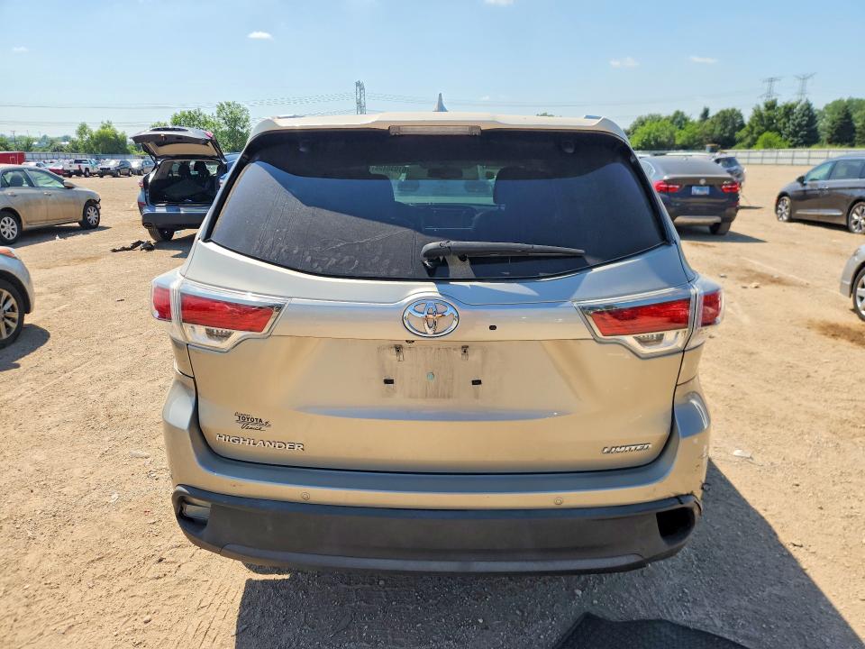 صورة رقم 6 من المزاد - 2015 TOYOTA HIGHLANDER مع VIN 5TDYKRFH5FS046086