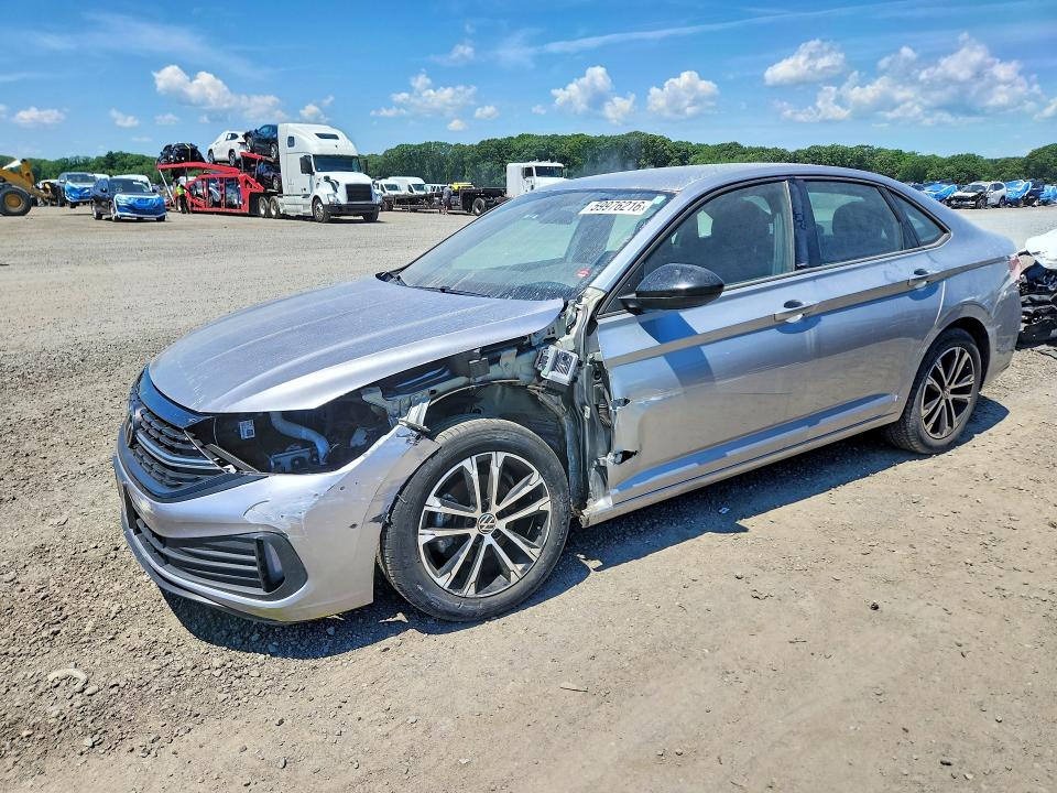 VOLKSWAGEN JETTA 2023 with VIN 3VWBM7BU0PM045899 - Photo from auction