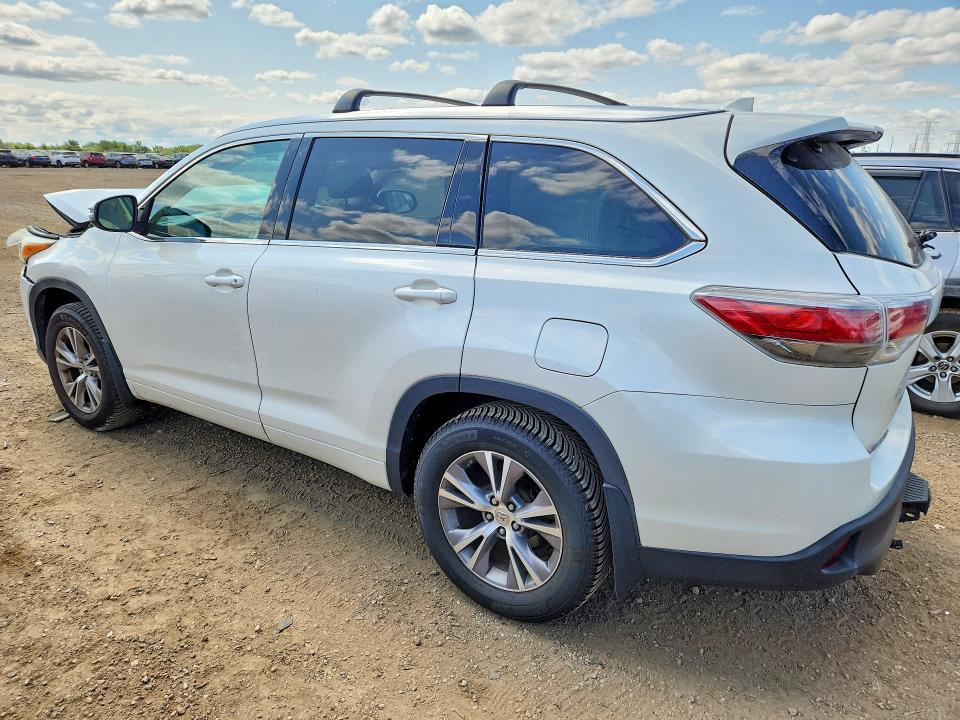 Foto 2 de la subasta – 2014 TOYOTA HIGHLANDER con VIN 5TDJKRFH5ES069416
