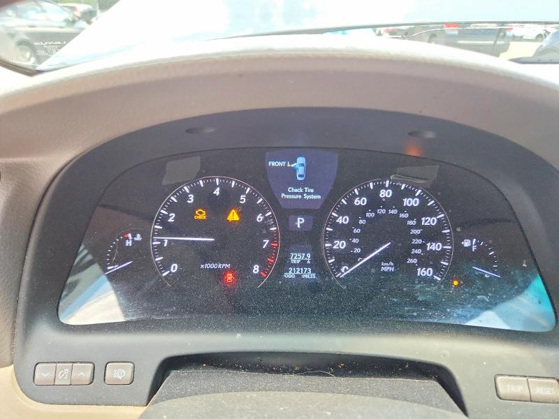 Photo 9 from auction – 2008 LEXUS LS with VIN JTHBL46F185057582