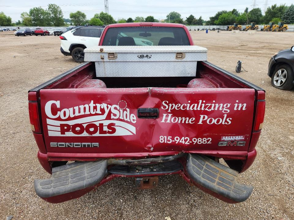 Photo 6 from auction – 2001 GMC SONOMA with VIN 1GTCS19W518255105