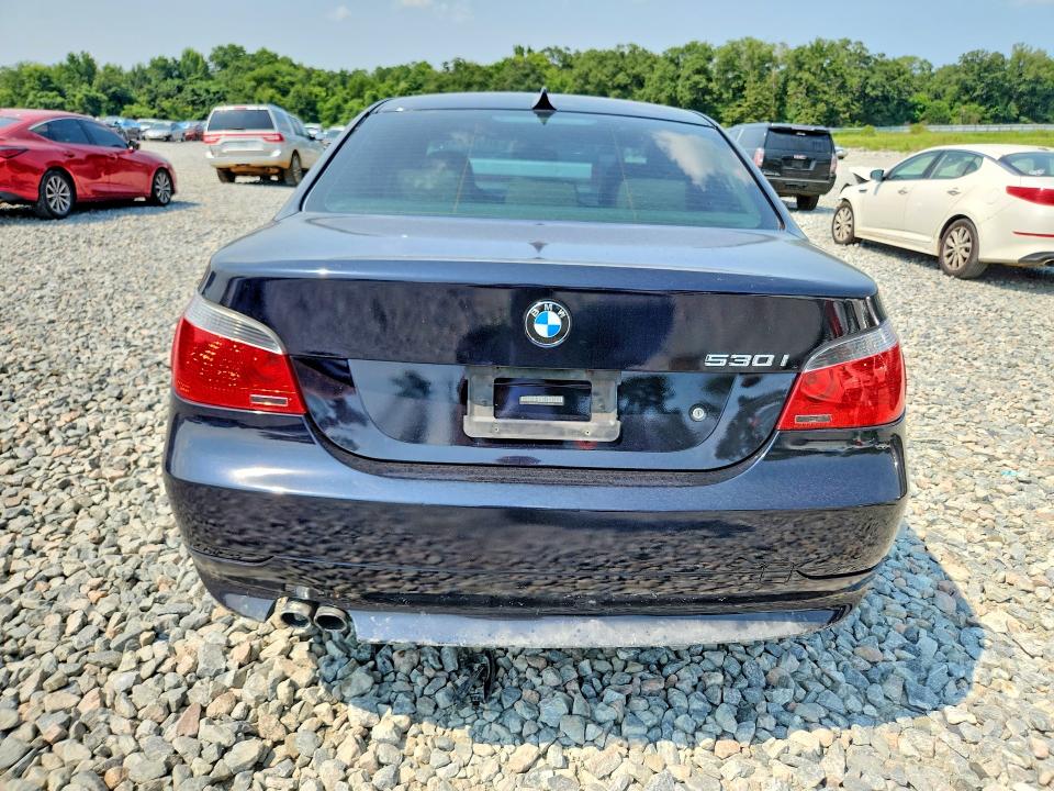 Photo 6 from auction – 2007 BMW 530 with VIN WBANE73507CM50891