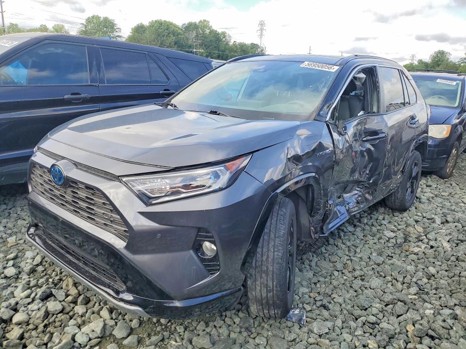 TOYOTA RAV4 2021 with VIN 4T3E6RFV3MU040831 - Photo from auction