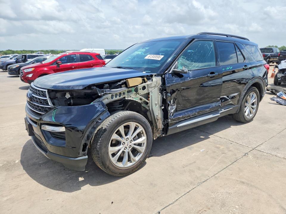 FORD EXPLORER 2020 with VIN 1FMSK7DH4LGB35145 - Photo from auction
