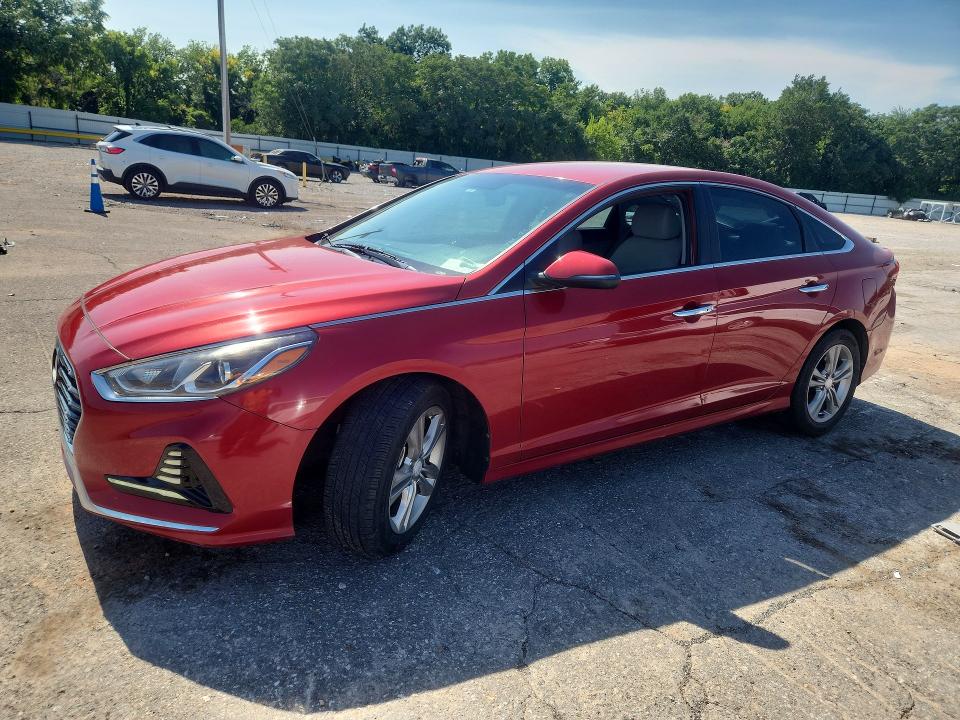 Photo 1 from auction – 2018 HYUNDAI SONATA with VIN 5NPE34AF0JH640169