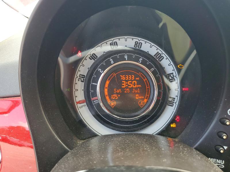 Photo 9 from auction – 2014 FIAT 500 with VIN 3C3CFFARXET263428
