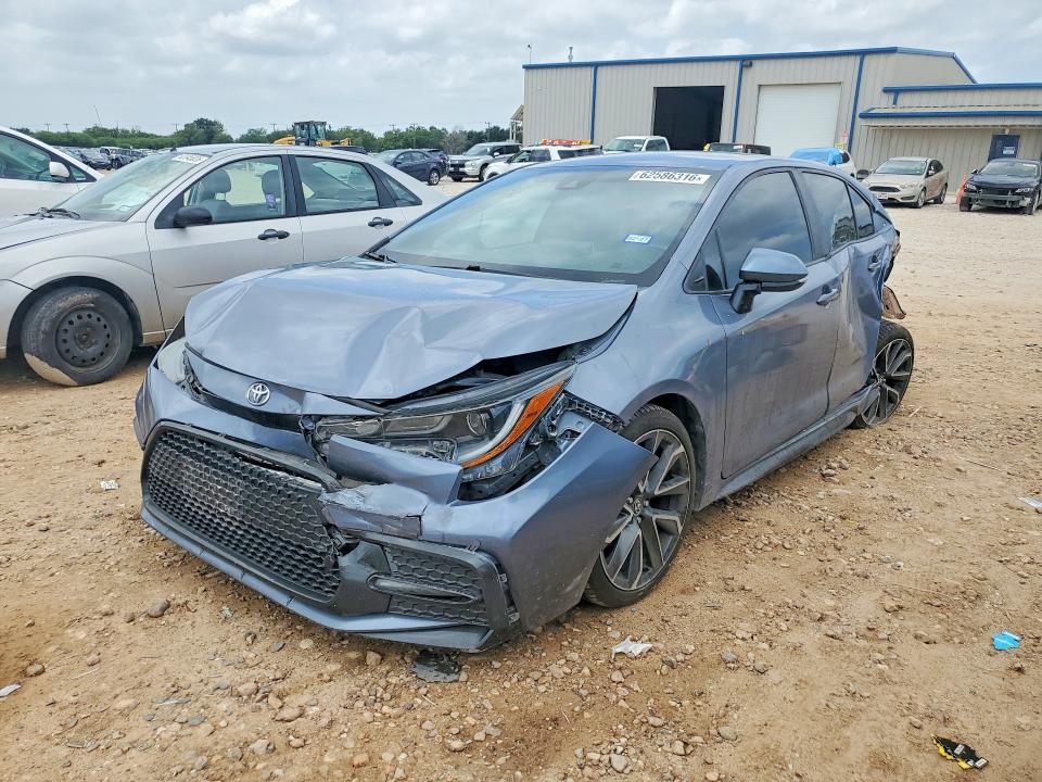 TOYOTA COROLLA 2020 с VIN 5YFS4RCE2LP014243 - Снимка от търг