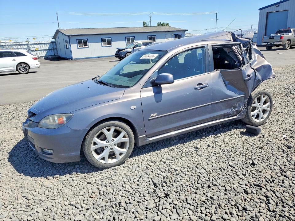 MAZDA 3 2008 with VIN JM1BK343481838384 - Photo from auction