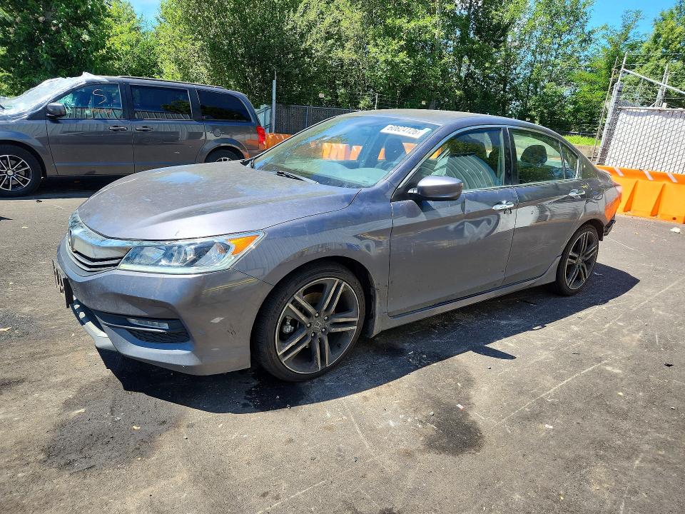 Photo 1 from auction – 2017 HONDA ACCORD with VIN 1HGCR2F52HA243446