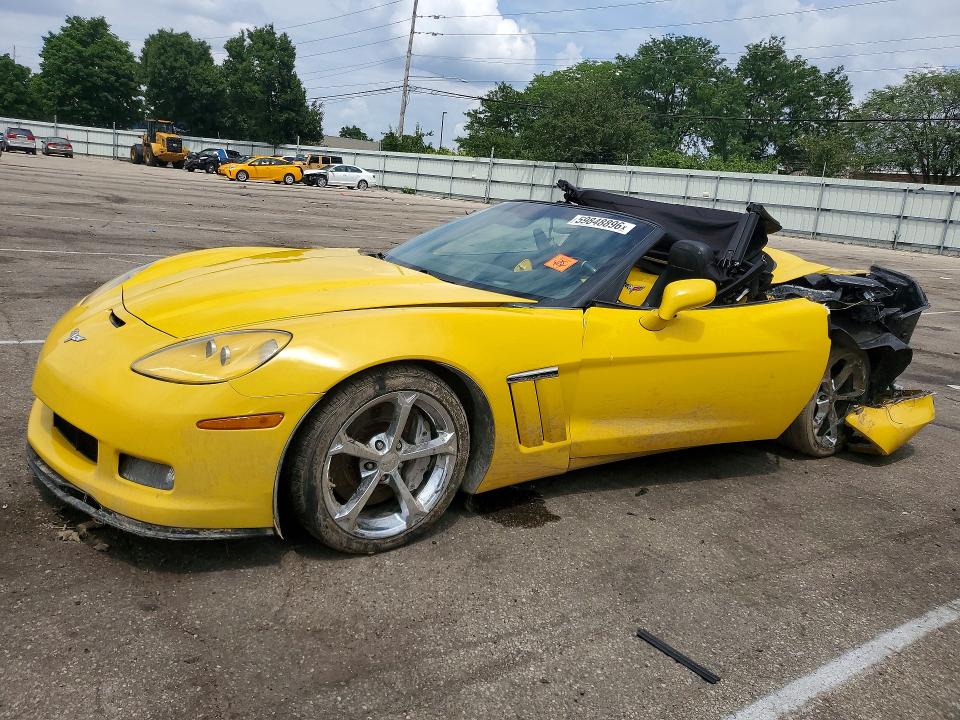 CHEVROLET CORVETTE 2011 with VIN 1G1YW3DW5B5111532 - Photo from auction