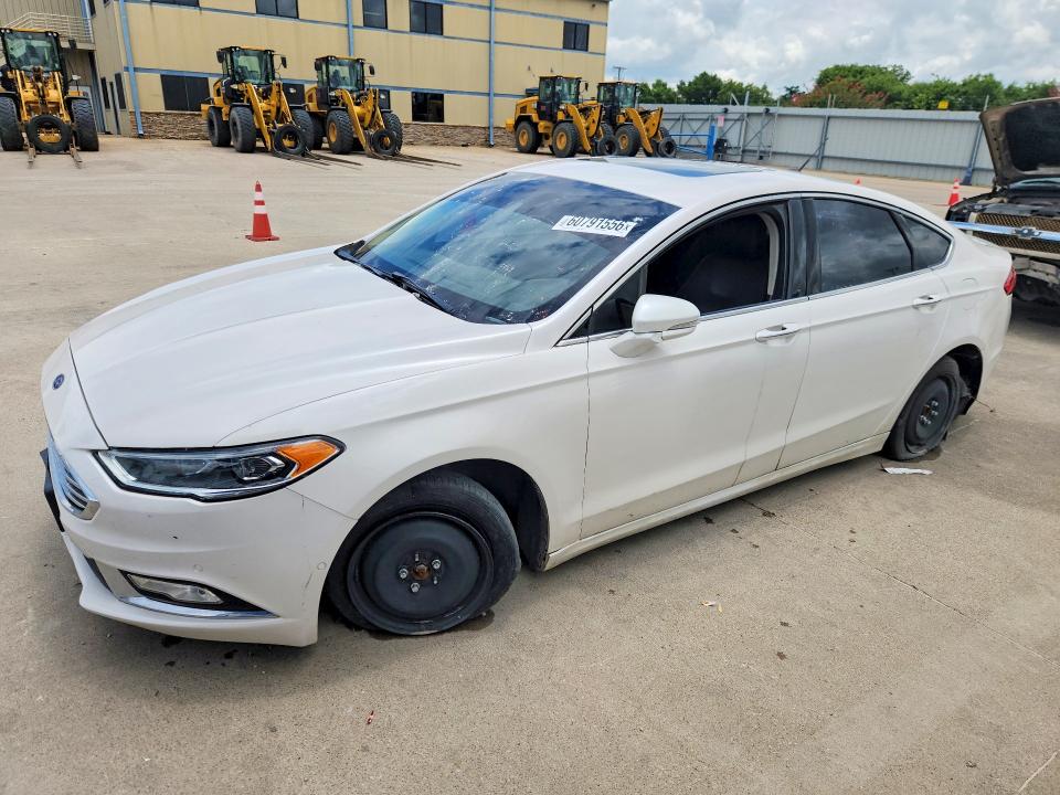 FORD FUSION 2017 with VIN 3FA6P0K91HR266775 - Photo from auction