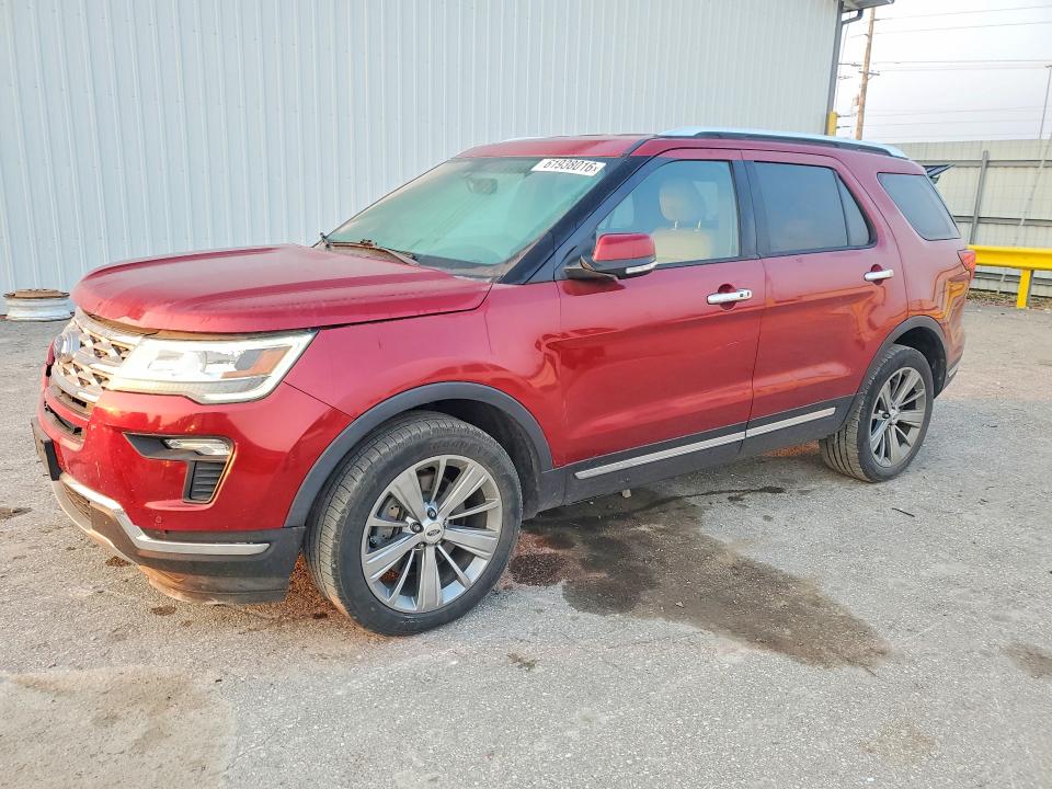 FORD EXPLORER 2018 with VIN 1FM5K8F80JGB35267 - Photo from auction
