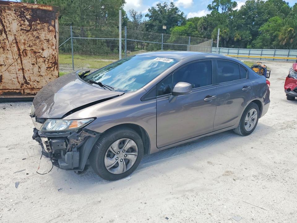 HONDA CIVIC 2013 with VIN 19XFB2F5XDE066166 - Photo from auction