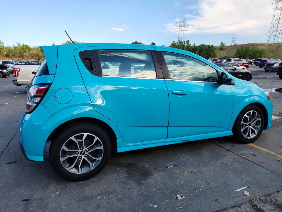 Photo 3 from auction – 2020 CHEVROLET SONIC with VIN 1G1JD6SB0L4117691