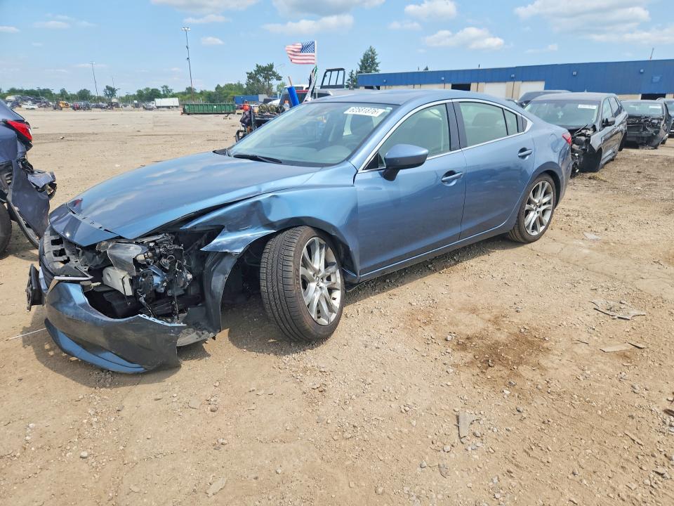 MAZDA 6 2015 with VIN JM1GJ1W58F1213589 - Photo from auction