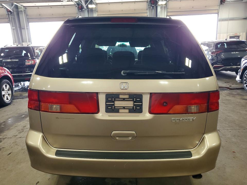 Photo 6 from auction – 2000 HONDA ODYSSEY with VIN 2HKRL1878YH556934