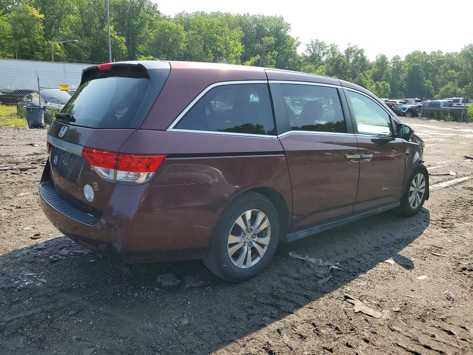 Photo 3 from auction – 2014 HONDA ODYSSEY with VIN 5FNRL5H69EB097356
