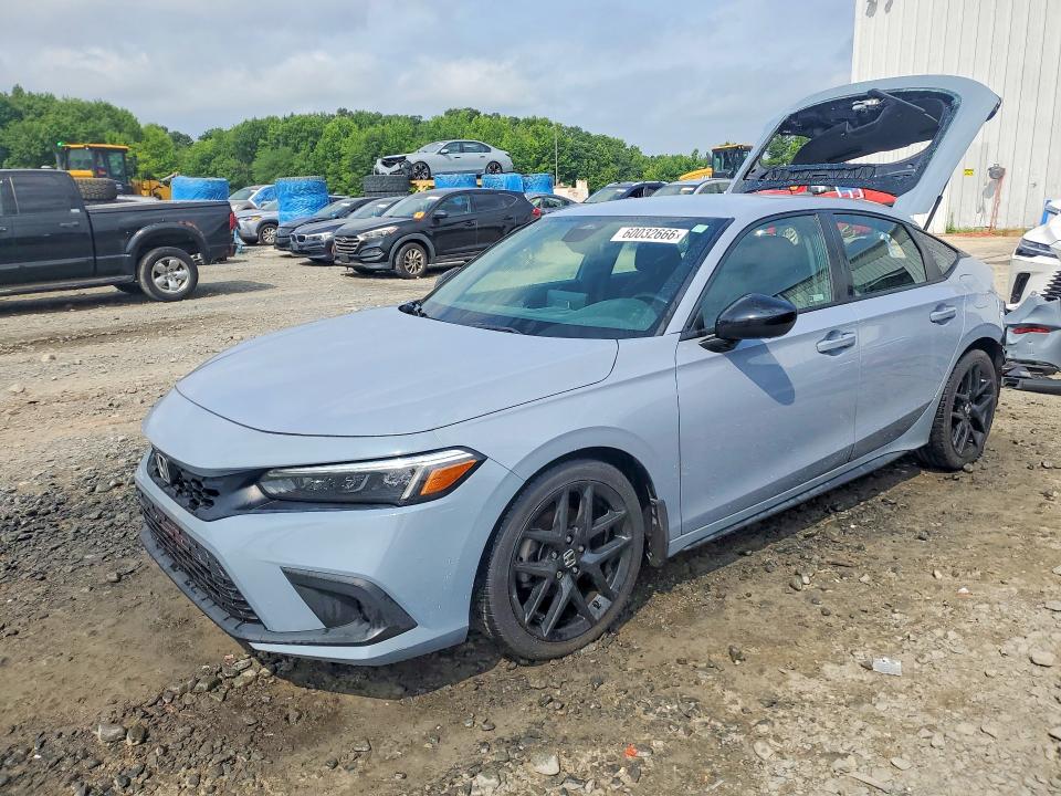 HONDA CIVIC 2022 with VIN 19XFL2H80NE024689 - Photo from auction