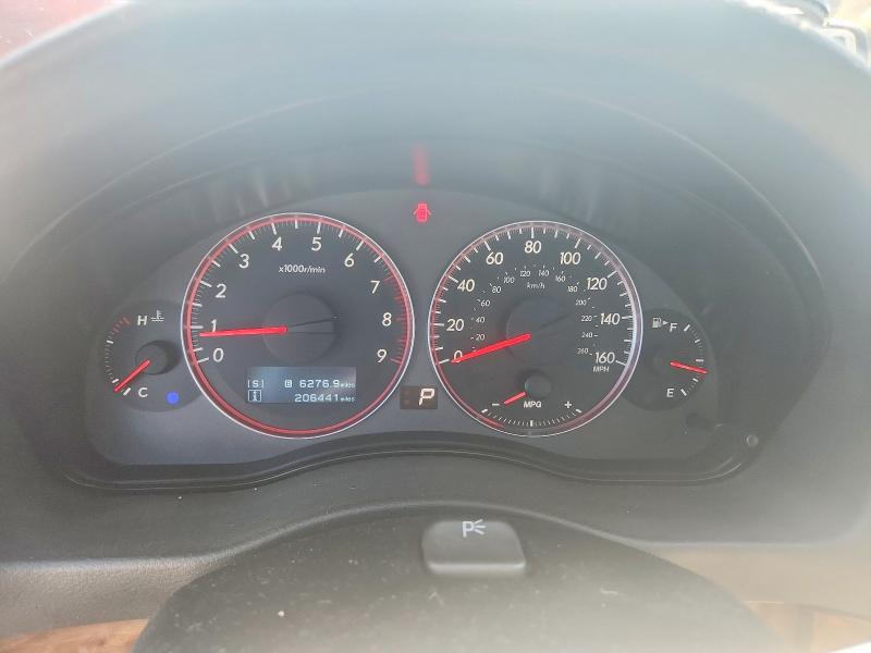 Photo 9 from auction – 2009 SUBARU LEGACY with VIN 4S3BL856094221664