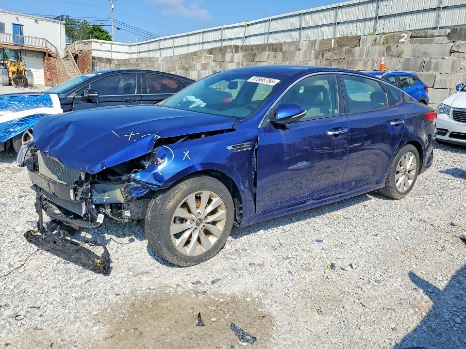 KIA OPTIMA 2018 with VIN 5XXGT4L39JG260447 - Photo from auction