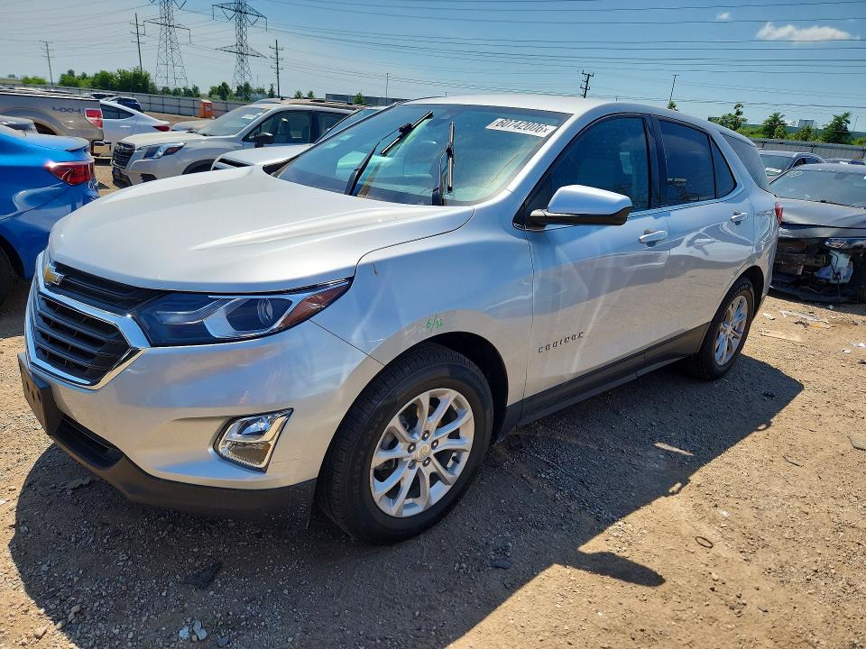 CHEVROLET EQUINOX 2020 with VIN 3GNAXJEV8LS734772 - Photo from auction