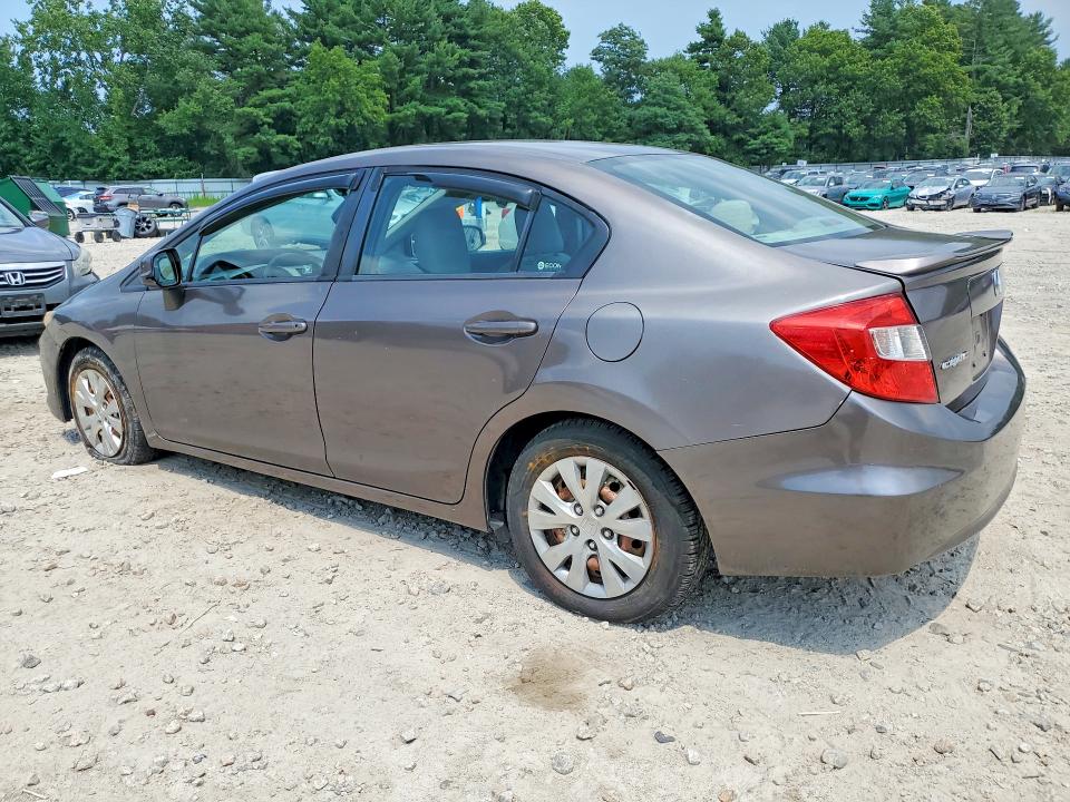 Photo 2 from auction – 2012 HONDA CIVIC with VIN 2HGFB2F54CH567056