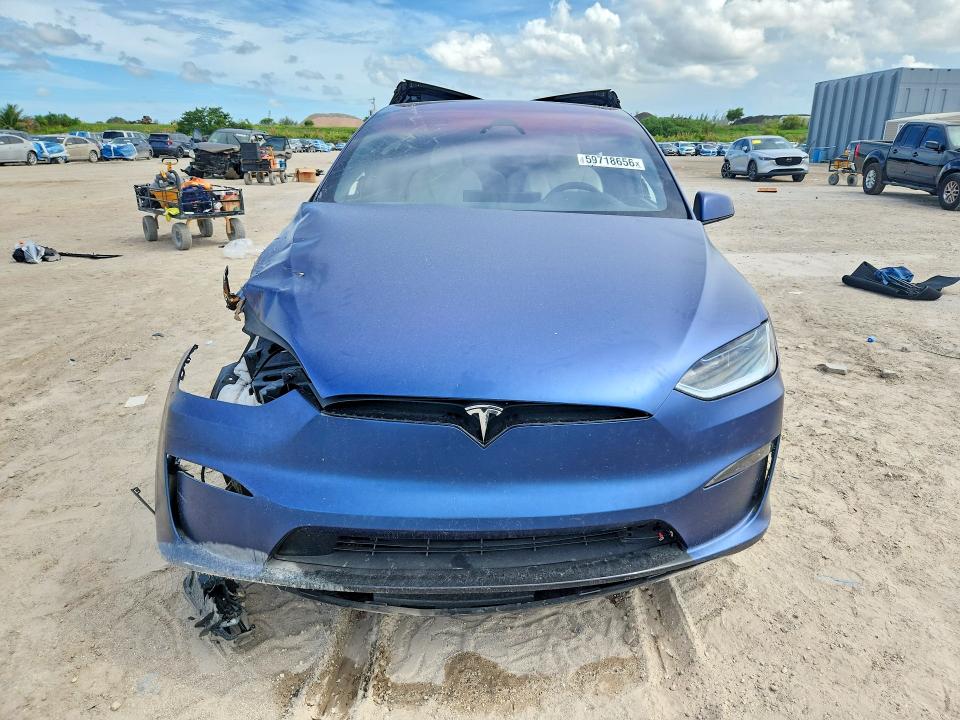 Photo 5 from auction – 2024 TESLA MODEL X with VIN 7SAXCBE67RF458537