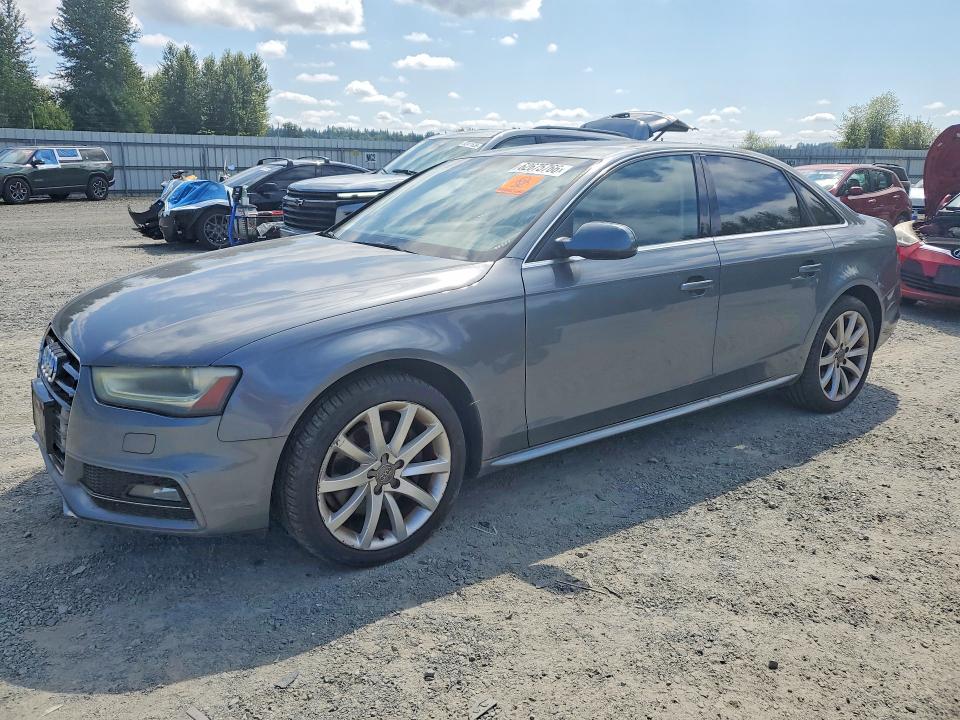 AUDI A4 2014 with VIN WAUBFAFL2EN003178 - Photo from auction