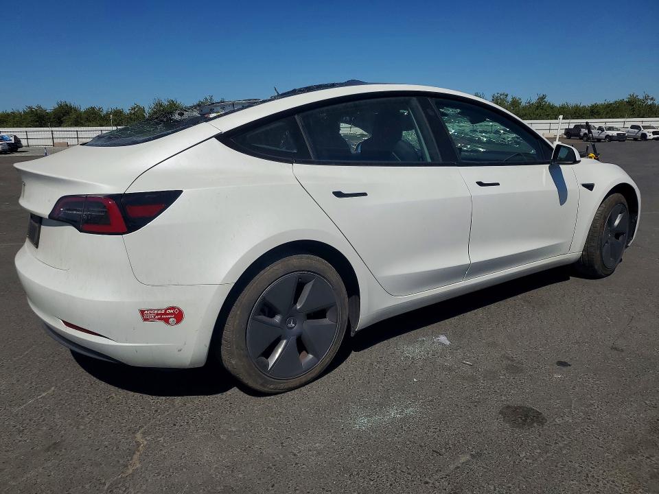 Photo 3 from auction – 2023 TESLA MODEL 3 with VIN 5YJ3E1EA1PF572194