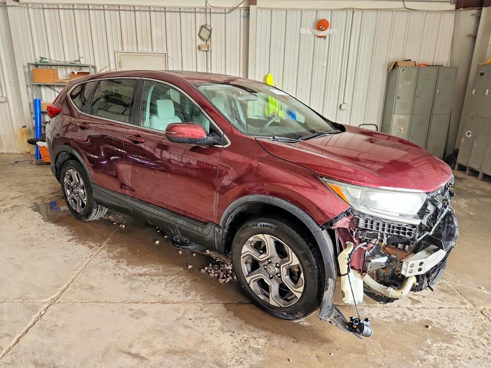 Photo 4 from auction – 2017 HONDA CR-V with VIN 5J6RW2H5XHL007303