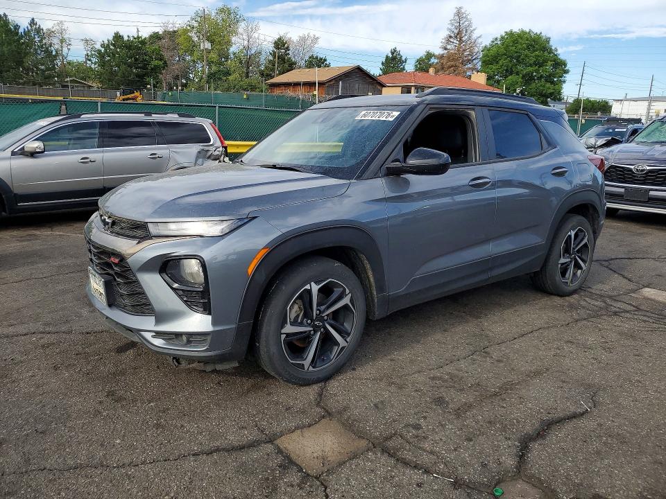 Photo 1 from auction – 2021 CHEVROLET TRAILBLAZER with VIN KL79MTSL9MB052500