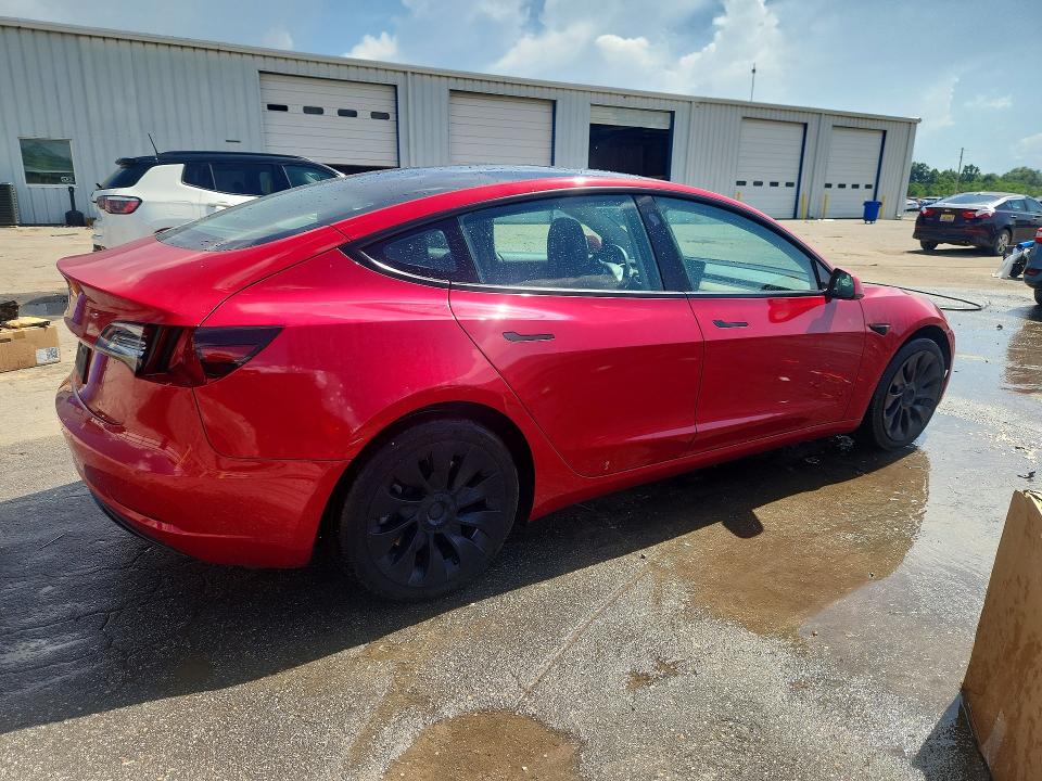 Photo 3 from auction – 2022 TESLA MODEL 3 with VIN 5YJ3E1EA4NF298342
