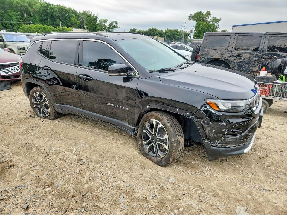 Photo 4 from auction – 2022 JEEP COMPASS with VIN 3C4NJDCB9NT173341