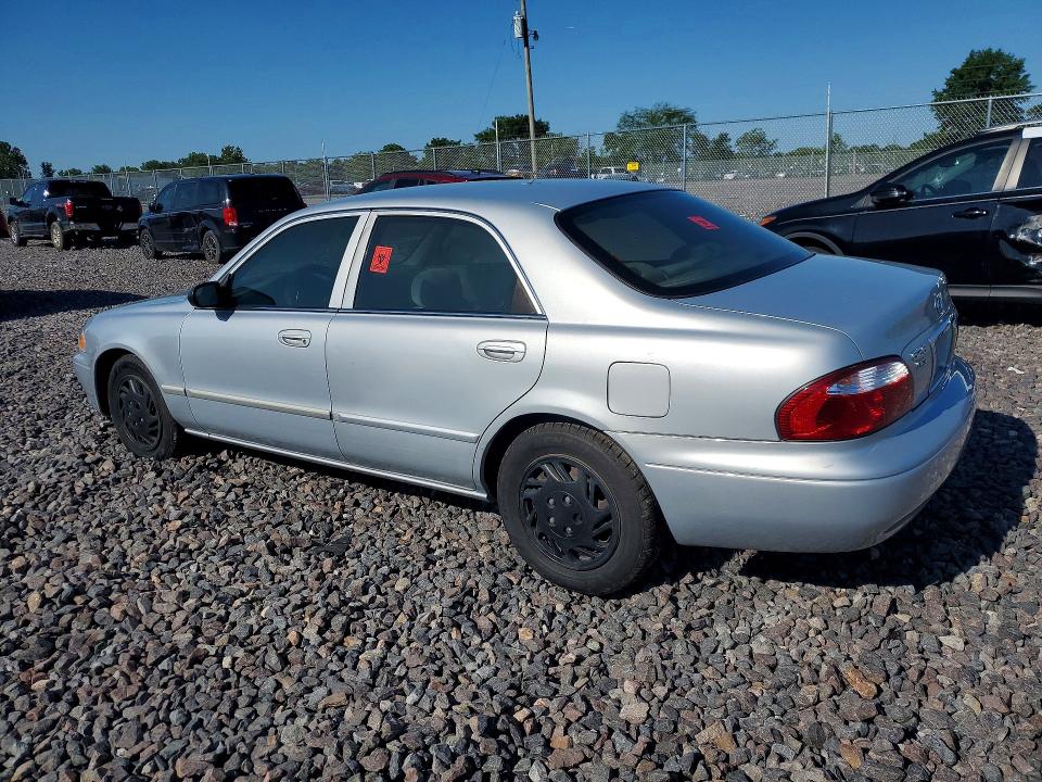 Photo 2 from auction – 2001 MAZDA 626 with VIN 1YVGF22C015235156