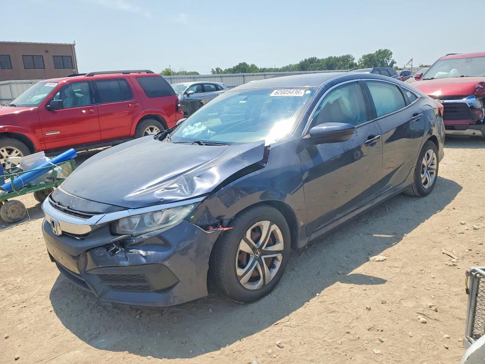 HONDA CIVIC 2017 with VIN 19XFC2F55HE081192 - Photo from auction