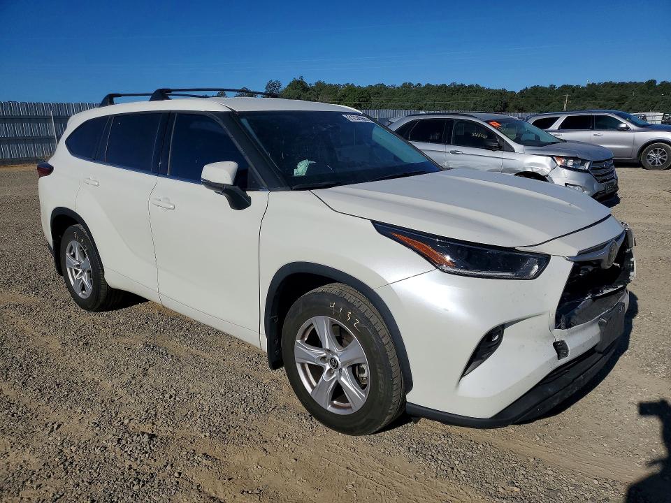 Photo 4 from auction – 2021 TOYOTA HIGHLANDER with VIN 5TDZZRAH2MS532777