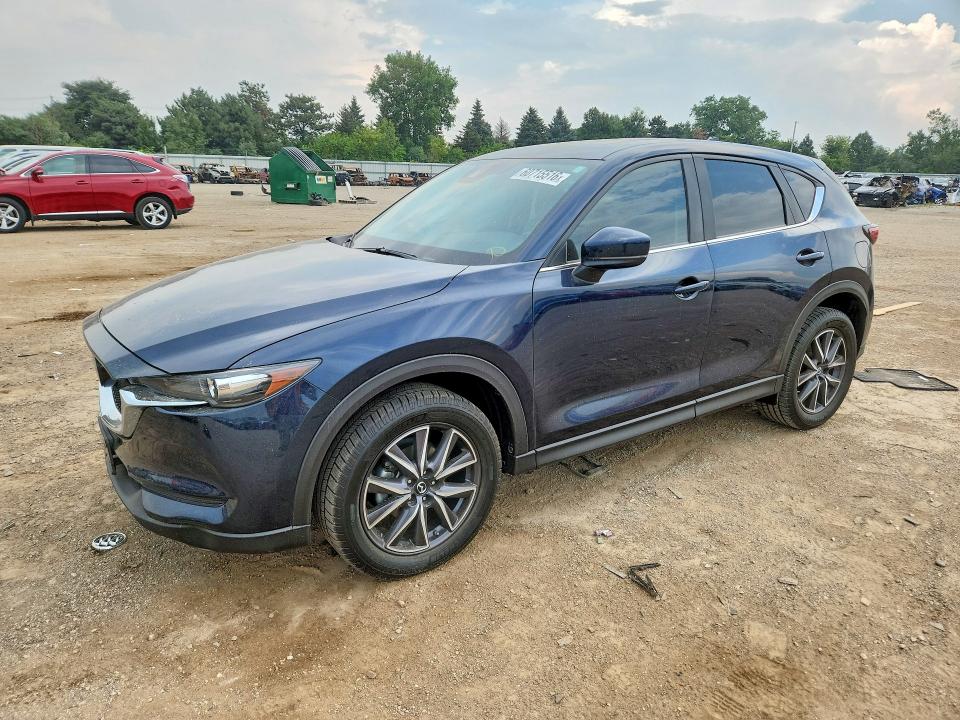 MAZDA CX-5 2018 with VIN JM3KFBCMXJ0386212 - Photo from auction