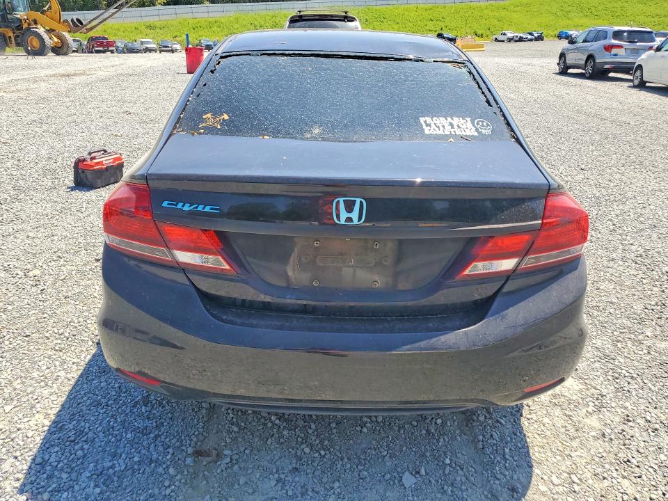 Photo 6 from auction – 2013 HONDA CIVIC with VIN 19XFB2F51DE016594