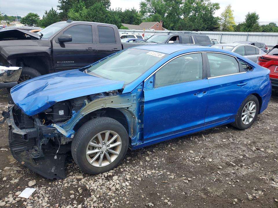 HYUNDAI SONATA 2018 with VIN 5NPE24AF6JH603422 - Photo from auction
