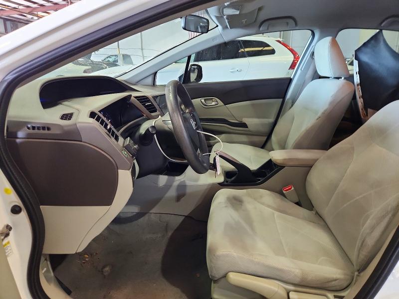 Photo 7 from auction – 2012 HONDA CIVIC with VIN 19XFB2F55CE096030
