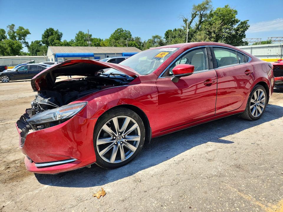 MAZDA 6 2018 with VIN JM1GL1WY4J1328753 - Photo from auction
