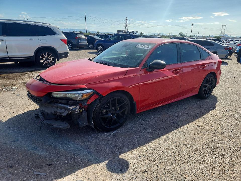 Photo 1 from auction – 2022 HONDA CIVIC with VIN 2HGFE2F51NH556722
