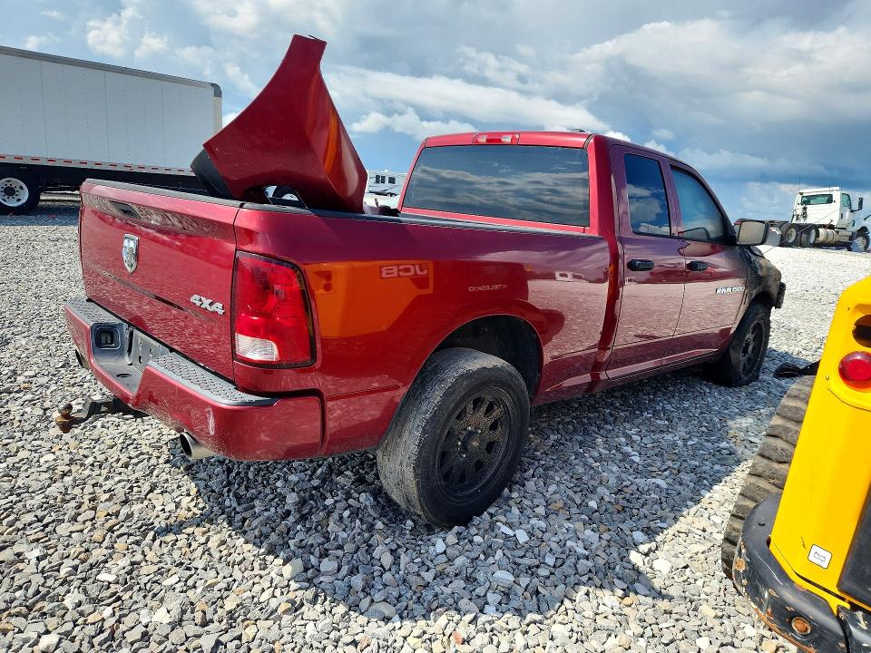 Photo 3 from auction – 2012 DODGE RAM 1500 with VIN 1C6RD7FT1CS213285